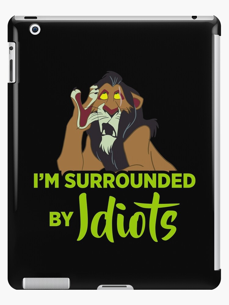 I'm Surrounded by Idiots Spiral Notebook for Sale by atm-art95