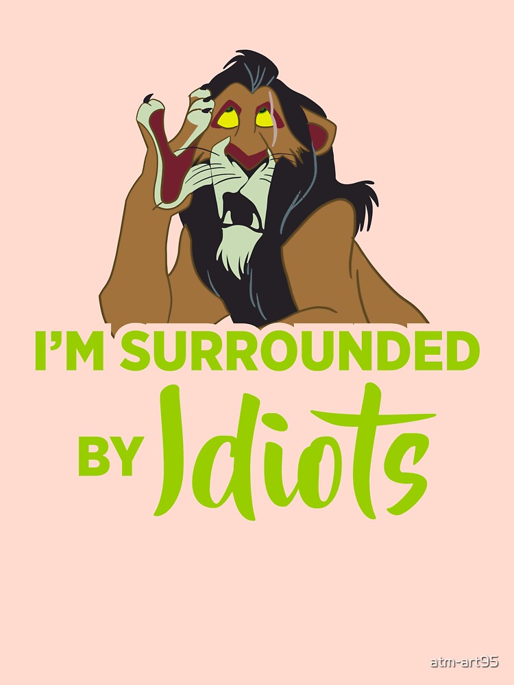 I'm Surrounded by Idiots Spiral Notebook for Sale by atm-art95