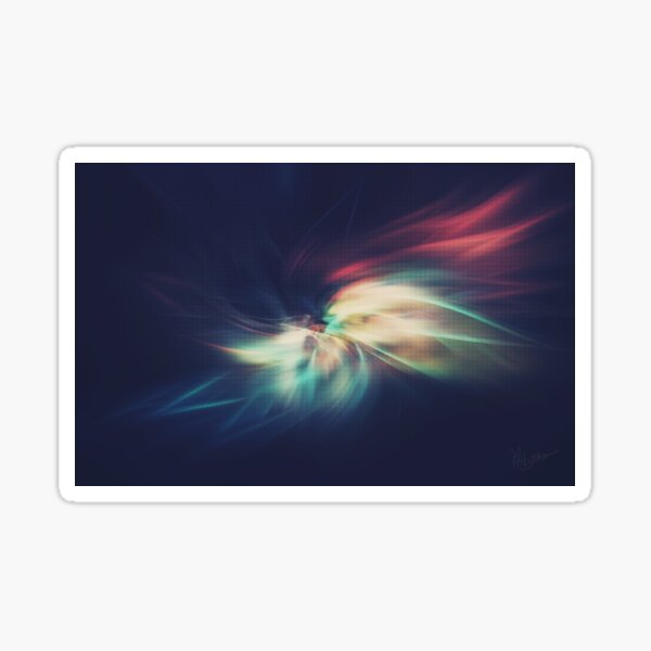 Retro Glow Sticker