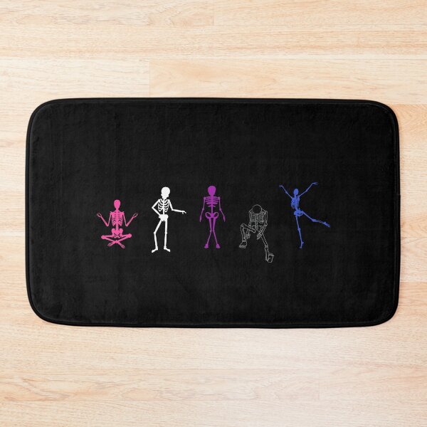 Item preview, Gender Fluid Halloween Skeletons. Genderfluid Pride designed and sold by Subtle Pride Shop.