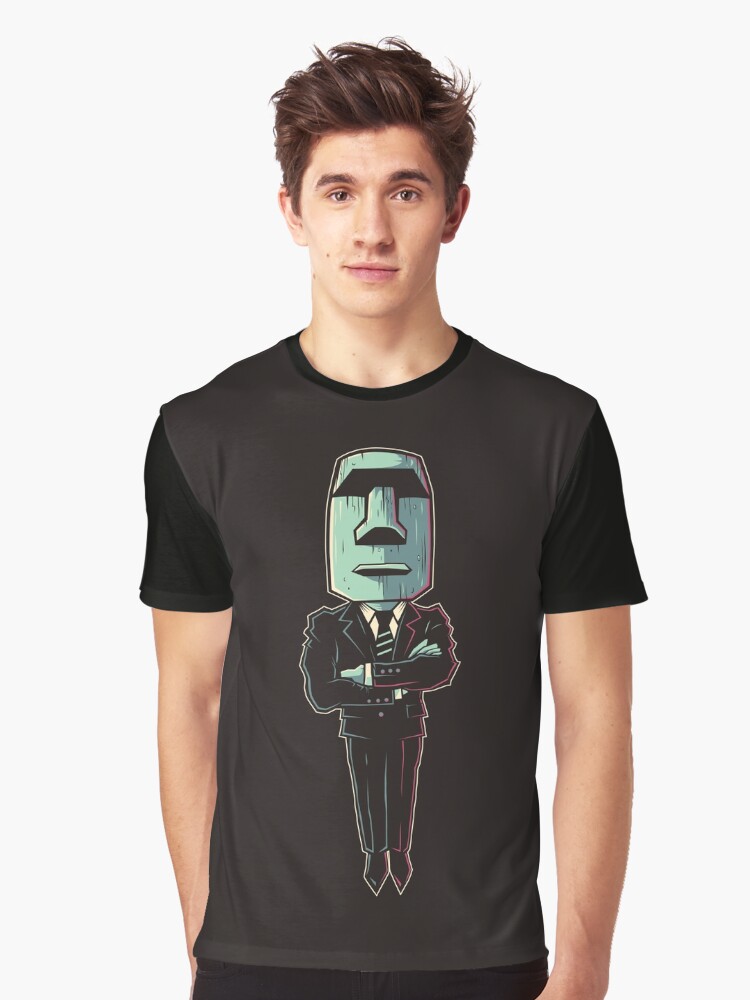 Thumbnail 1 of 5, Graphic T-Shirt, Poker Face: A True Hero designed and sold by strangethingsA.