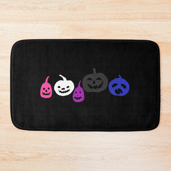 Item preview, Halloween Jack-o-lanterns Pumpkins. Genderfluid Pride designed and sold by Subtle Pride Shop.
