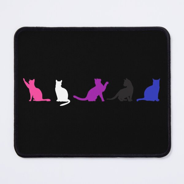 Item preview, Gender Fluid Cats. Genderfluid Pride designed and sold by Subtle Pride Shop.