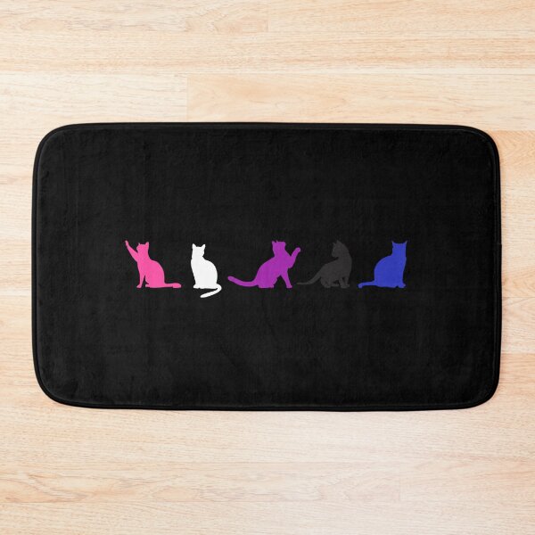 Item preview, Gender Fluid Cats. Genderfluid Pride designed and sold by Subtle Pride Shop.
