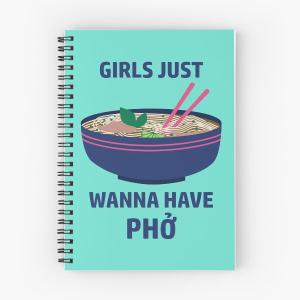 Item preview, Girls Just Wanna Have Pho designed and sold by Julia Grosvenor.