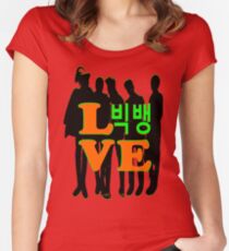 ♥♫Love KPop BigBang-BigBang Forever♪♥ Women's Fitted Scoop T-Shirt