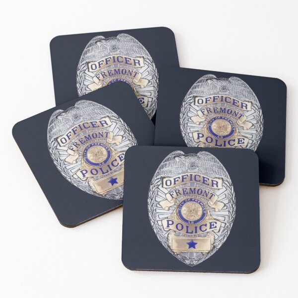 Item preview, Fremont California Police Badge designed and sold by Lawrence Baird.