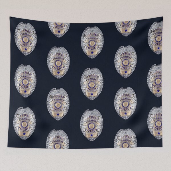 Item preview, Fremont California Police Badge designed and sold by Lawrence Baird.