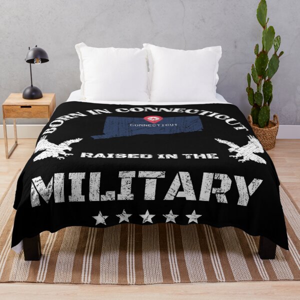 Item preview, Born in Connecticut, raised in the military. designed and sold by PinnockDesigns.