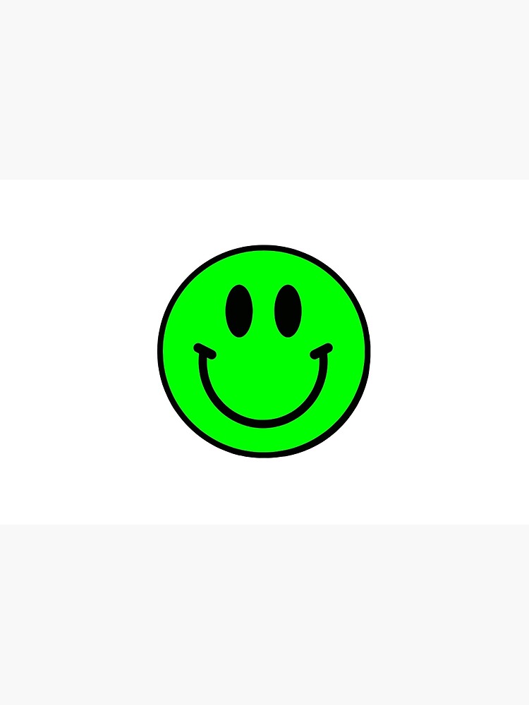 Green Smiley Face