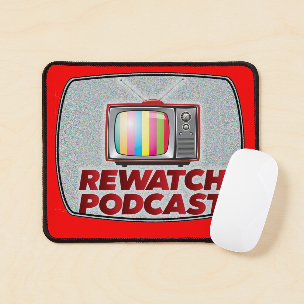 Item preview, Mouse Pad designed and sold by Rewatch-Podcast.