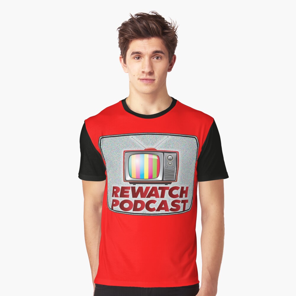 Item preview, Graphic T-Shirt designed and sold by Rewatch-Podcast.