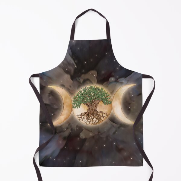 Item preview, Triple Moon tree of life designed and sold by k9printart.
