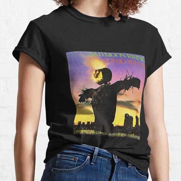 sonic youth bad moon rising t shirt