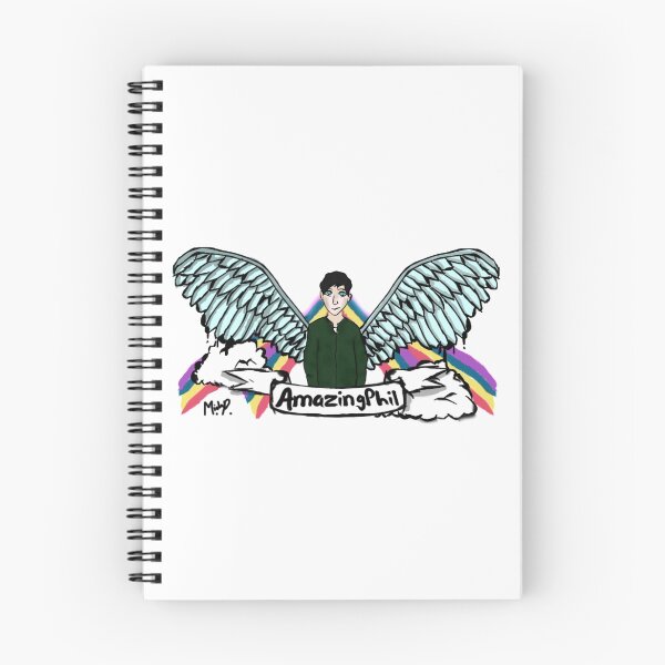 Aperçu de l'œuvre Angel Phil; AmazingPhil créée et vendue par PixelGalaxies.