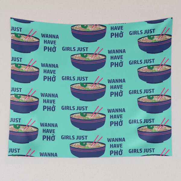 Item preview, Girls Just Wanna Have Pho designed and sold by Julia Grosvenor.