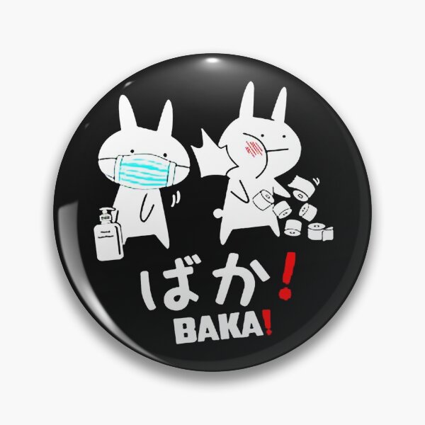 Item preview, Baka Funny Rabbit Bunny Quarantine designed and sold by juicylogo699.