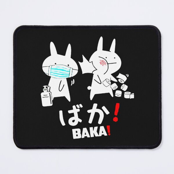 Item preview, Baka Funny Rabbit Bunny Quarantine designed and sold by juicylogo699.
