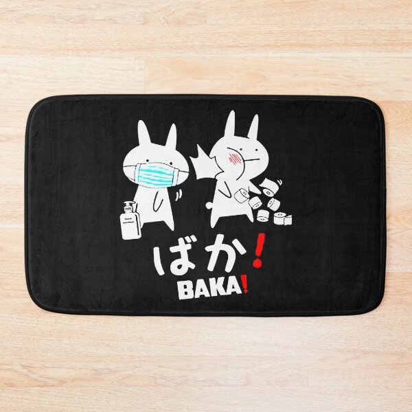 Item preview, Baka Funny Rabbit Bunny Quarantine designed and sold by juicylogo699.