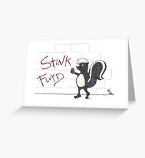 Stink Floyd Greeting Card
