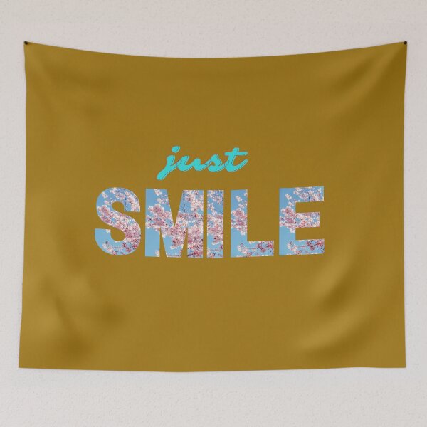 Item preview, Floral theme motivational quote for life and happiness designed and sold by TheSeasonalYard.