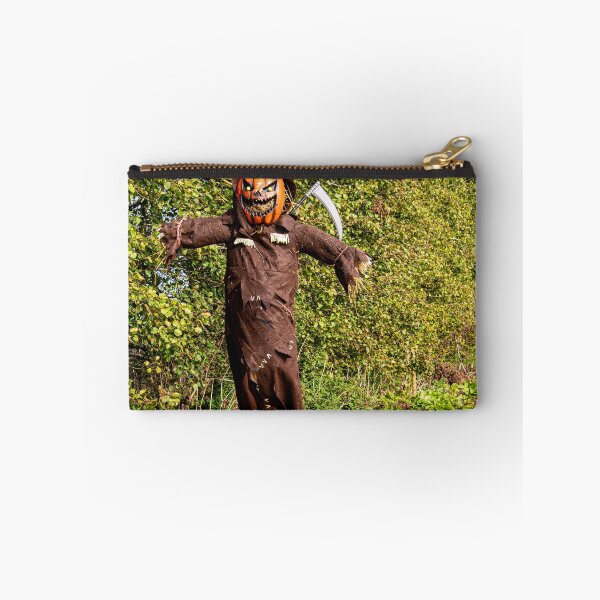 Item preview, Pumpkin field, scarecrow designed and sold by kathleenjean.