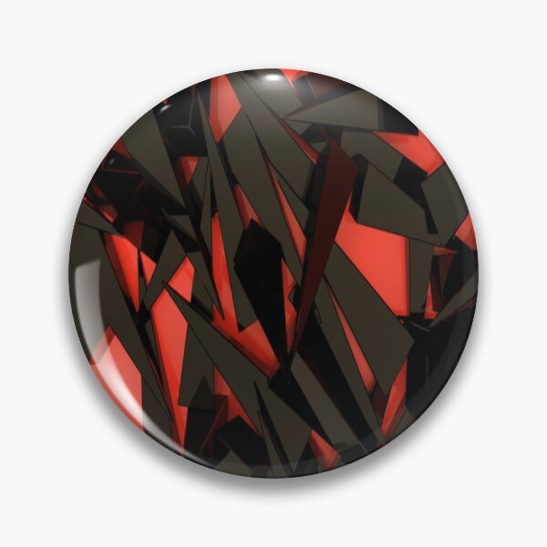 Artikelvorschau, Schwarze dreidimensionale Pyramiden sind auf einem rosa Hintergrund verstreut. entworfen und verkauft von TeeFashionShop.