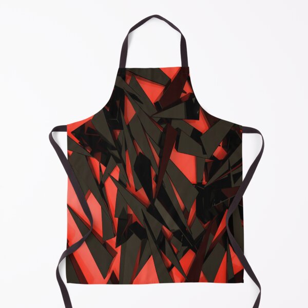Artikelvorschau, Schwarze dreidimensionale Pyramiden sind auf einem rosa Hintergrund verstreut. entworfen und verkauft von TeeFashionShop.