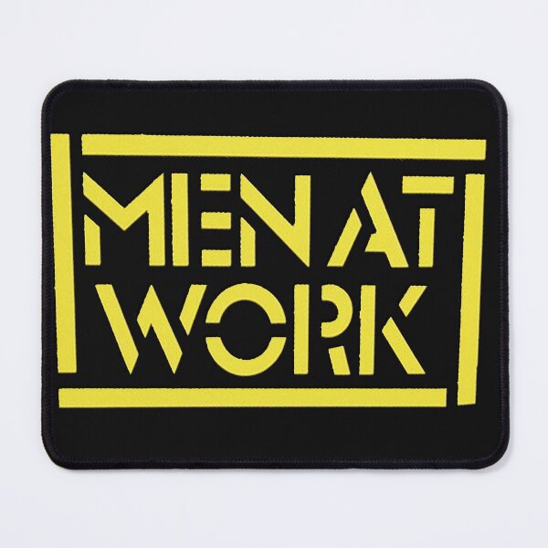 Item preview, Men At Work Logo Tee designed and sold by Pedro4271.
