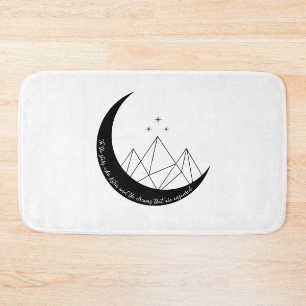 Item preview, Night Court Insignia and Quote: To the stars who listen ACOTAR designed and sold by sashabookishart.