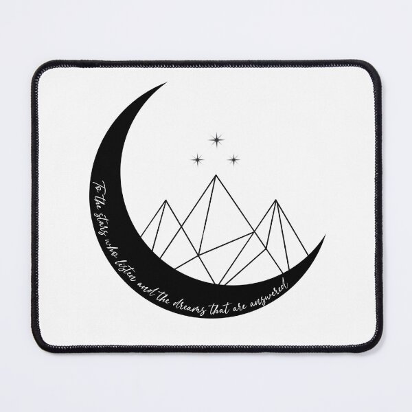 Item preview, Night Court Insignia and Quote: To the stars who listen ACOTAR designed and sold by sashabookishart.