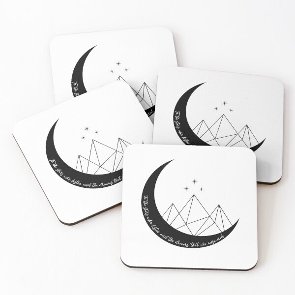 Item preview, Night Court Insignia and Quote: To the stars who listen ACOTAR designed and sold by sashabookishart.