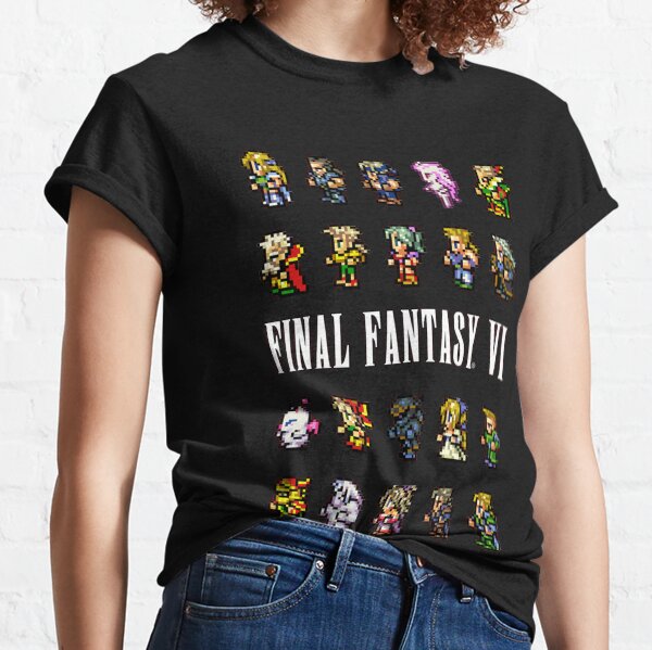 Final Fantasy 6 VI - Sprites PIXEL SPRITE Classic T-Shirt