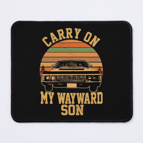 Item preview, Carry on my Wayward Son, supernatural Vintage sunset distressed style Essential designed and sold by ger2jmavis.
