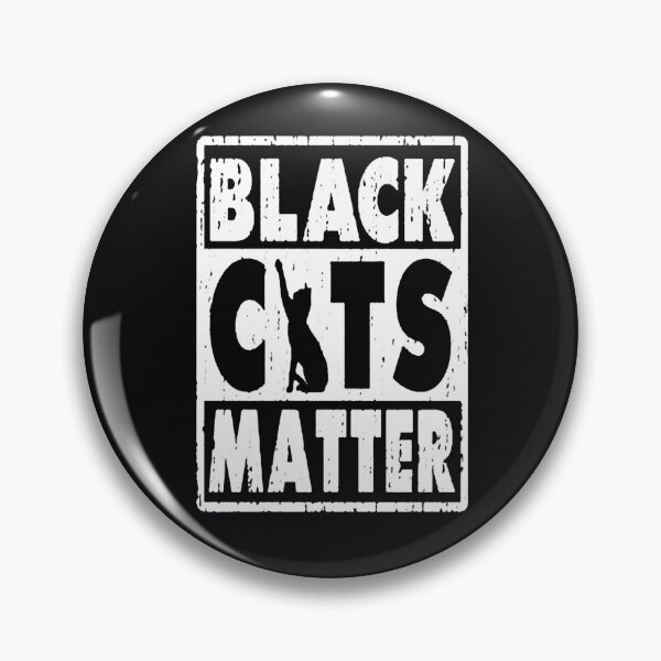 Item preview, Black Cats Matter designed and sold by juicylogo699.