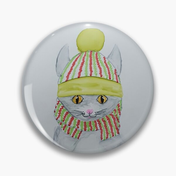 Item preview, Christmas Kitty designed and sold by DaisyMaeInkArt.