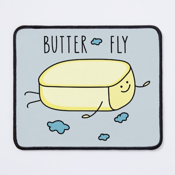 Item preview, Funny flying butter designed and sold by spontania.