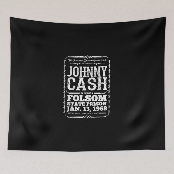 Item preview, Cash at Folsom Prison, distressed designed and sold by ger2jmavis.