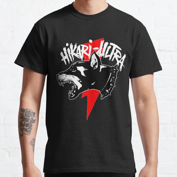 Zillakami x sosmula Hikari Ultra Logo City Morgue red Bolt Camiseta clásica