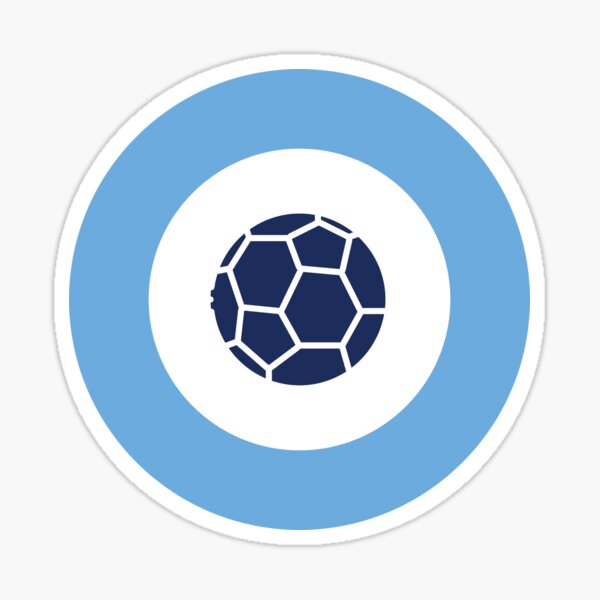 Item preview, Man City Mod Target designed and sold by FootyPrints.