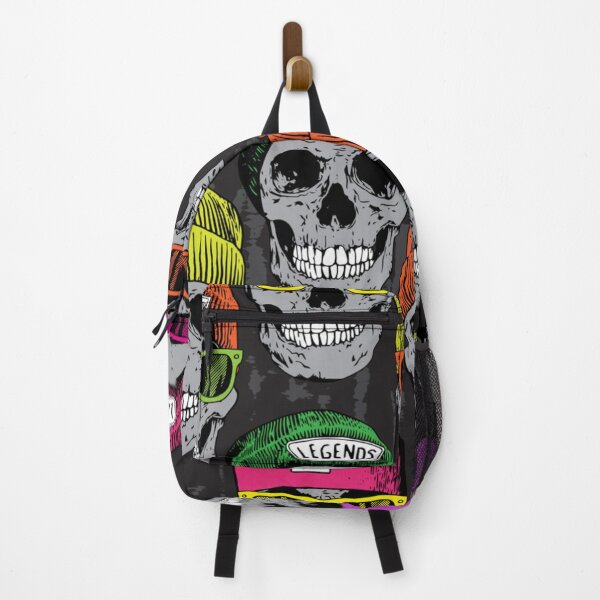 Item preview, Winter skull seamless pattern with beret designed and sold by TeeFashionShop.