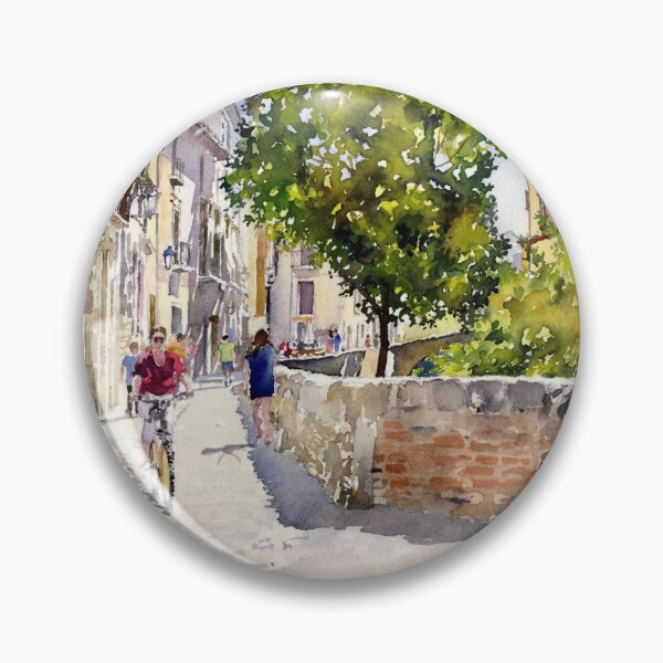Item preview, Alongside the Rio Darro, Granada, Spain designed and sold by Margaret Merry.