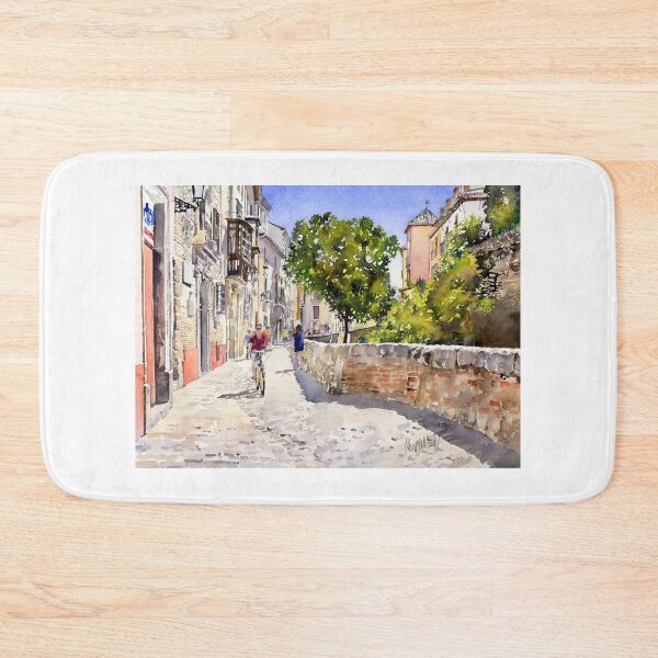 Item preview, Alongside the Rio Darro, Granada, Spain designed and sold by Margaret Merry.