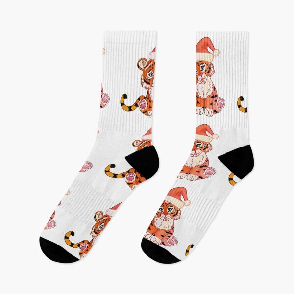 Item preview, Cute Christmas tiger designed and sold by magicmental.