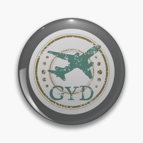 Aperçu de l'œuvre Code de l'aéroport international Heydar Aliyev GYD Bakou Azerbaïdjan créée et vendue par Monkeywell.
