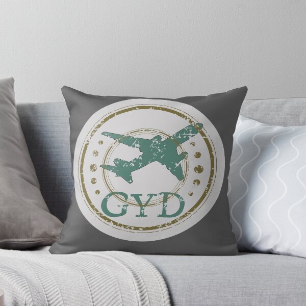 Item preview, Código del aeropuerto internacional Heydar Aliyev GYD Bakú Azerbaiyán designed and sold by Monkeywell.