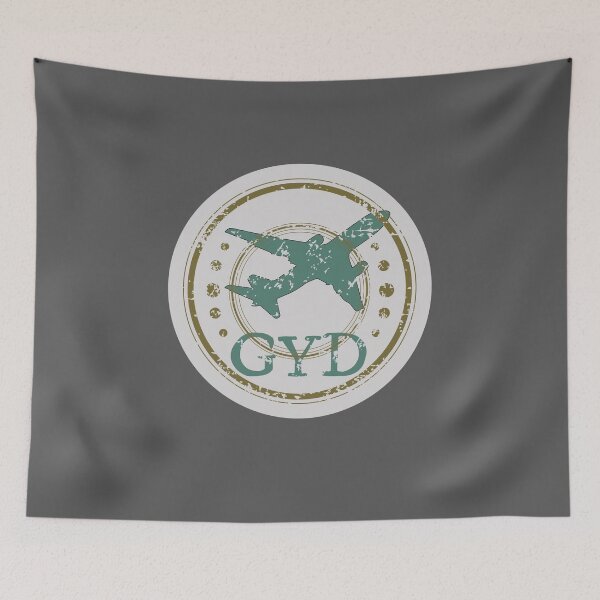 Item preview, Heydar Aliyev International Airport code GYD Baku Azerbaijan designed and sold by Monkeywell.