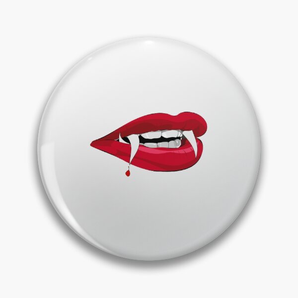 Item preview, Dracula Fangs Vampire Blood Drop Lips Halloween| Perfect Gift designed and sold by jenacyan.