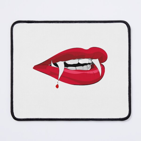Item preview, Dracula Fangs Vampire Blood Drop Lips Halloween| Perfect Gift designed and sold by jenacyan.