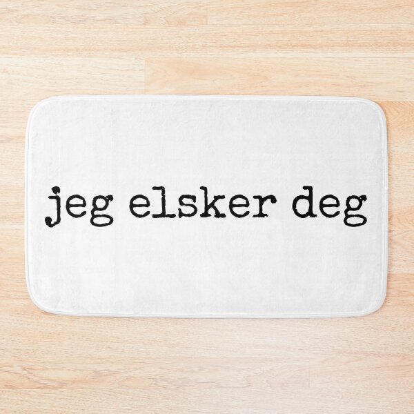 Item preview, Jeg elsker deg | I Love You - Norwegian (Bokmäl) designed and sold by rsty11.